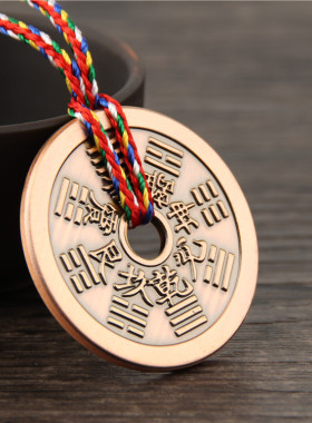 山花钱吊坠挂件男女饰品