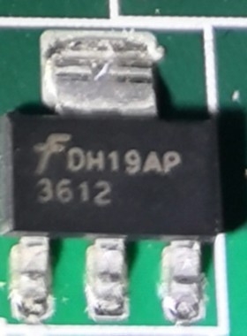 全新 FDT3612 SOT-223 100V 3.7A MOS场效应管N-CH 贴片三极管