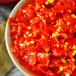 【商用】糟辣椒大桶15斤装遵义糟辣椒剁椒10斤贵州特产酸辣椒海椒