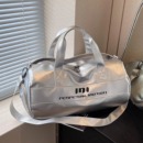 旅行包轻便大容量收纳短途行李包运动健身包女防水干湿分离游泳包