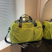 大容量时尚 短途旅行包女手提出差轻便行李袋男扩容斜挎运动健身包