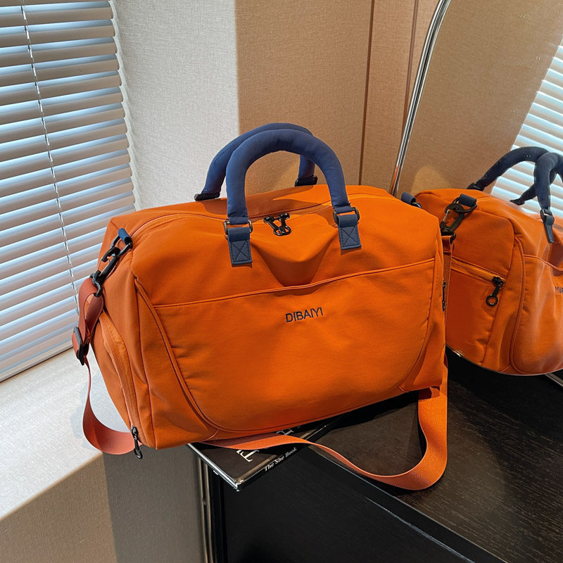 短途大容量手提包轻便旅行包女收纳运动健身包出差干湿分离游泳包