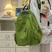 双肩包男旅游轻便女士休闲背包户外爬山旅行包大学生初中出游书包