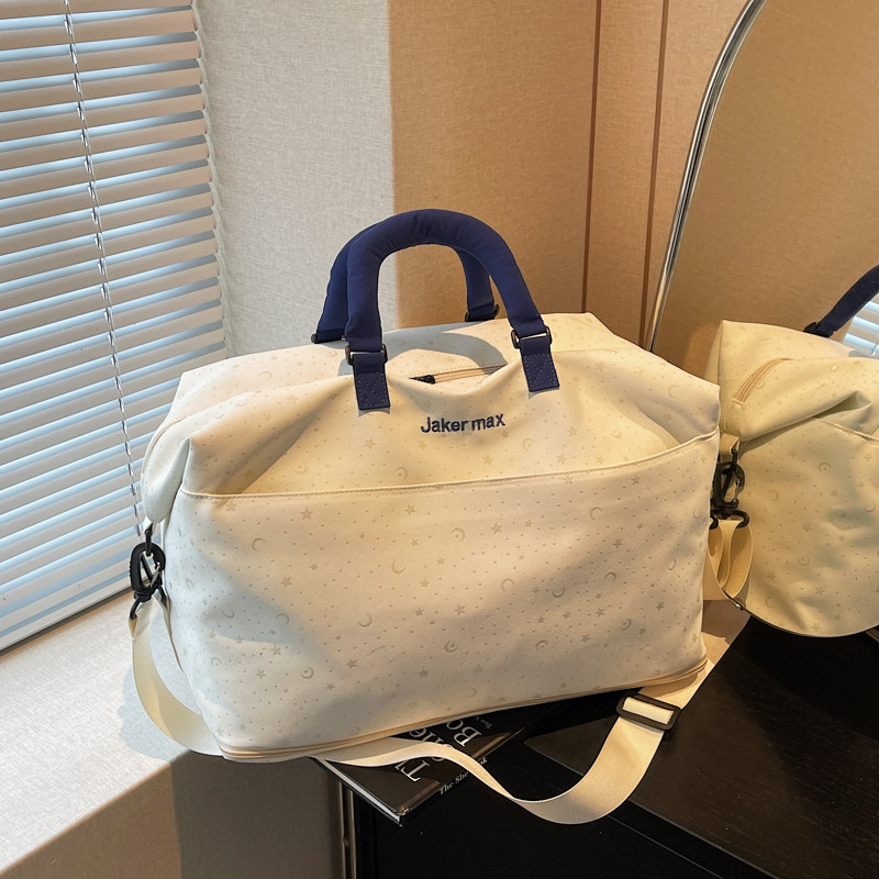 大容量高颜值短途收纳旅行包女外出轻便时尚健身手提行李袋待产包