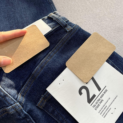 长裤纯棉宽松直筒牛仔裤休闲裤春