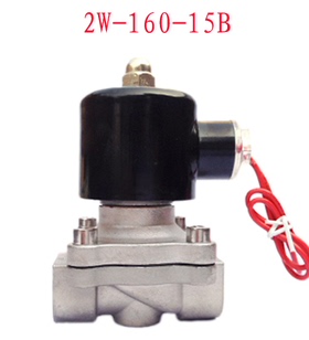 geerte格瑞特不锈钢水阀2W160-15B电磁阀 全铜线圈 博普