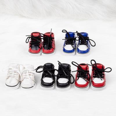 20cm娃鞋 棉花娃娃公仔玩偶穿鞋运动鞋篮球鞋篮球鞋5CM长娃鞋