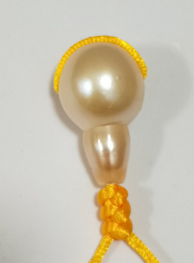 天然淡水珍珠三通佛塔大孔道配珍珠文玩108念珠佛珠手串 手持项链
