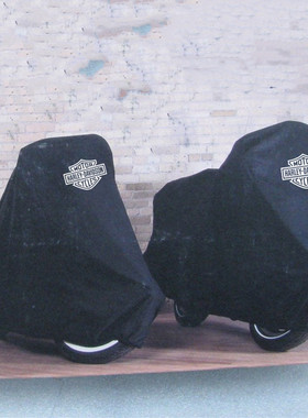 适用哈雷883突破者X48肥仔1200肥霸750滑翔CVO路王街霸戴纳车衣罩