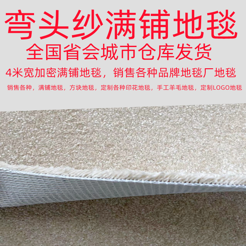 地毯满铺整卷4米凯辉房间简约