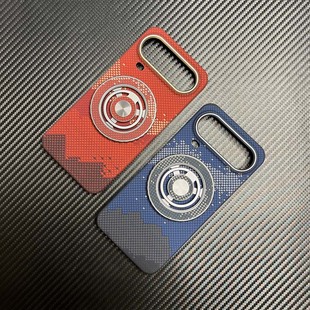 适用荣耀magic8proAir手机壳轻薄保护套原创夜光凯夫拉芳纶纤维磁吸商务防摔新款Magic8RSR保时捷设计超薄壳