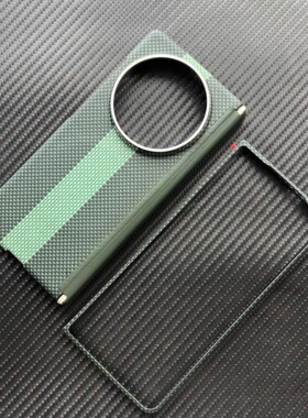 适用于vivoxfold5手机壳原装夜光芳纶凯夫拉xfold3pro全包保护套折叠屏碳纤维商务磁吸magsafe中轴铰链保护壳