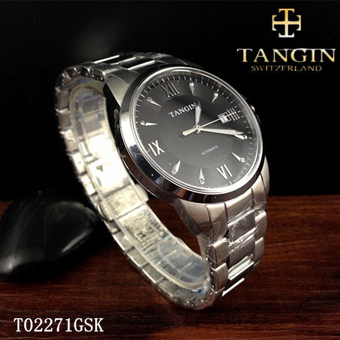 瑞士tangin天珺手表情侣夜光商务