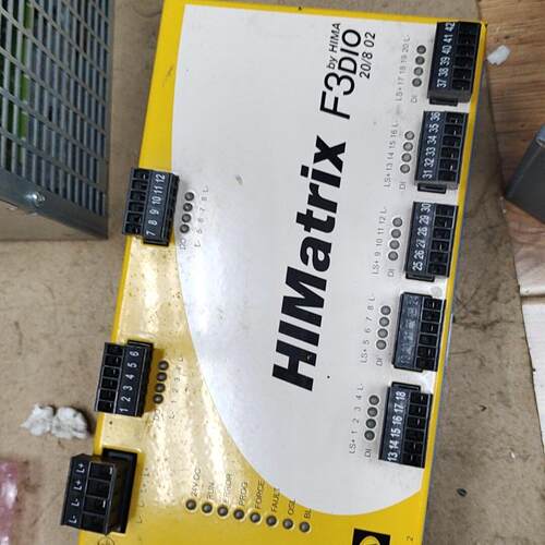 F3DIO 20/8 02 HIMA工控模块 工业自动化控制配件议价维修