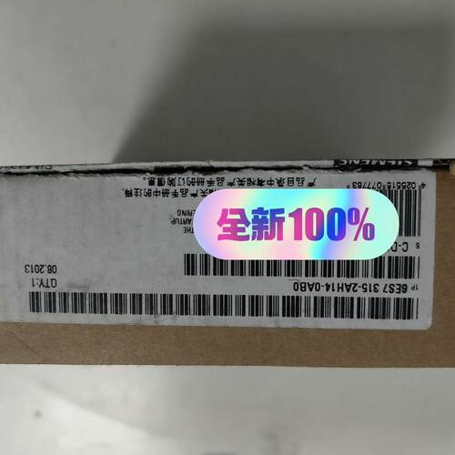 6ES7 315-2AH14-0AB0 S7-300 CPU模块 工控配件议价维修
