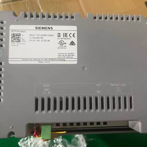 6AV2 123-2GB03-0AX0 KTP700 Basic 工控触摸屏议价维修
