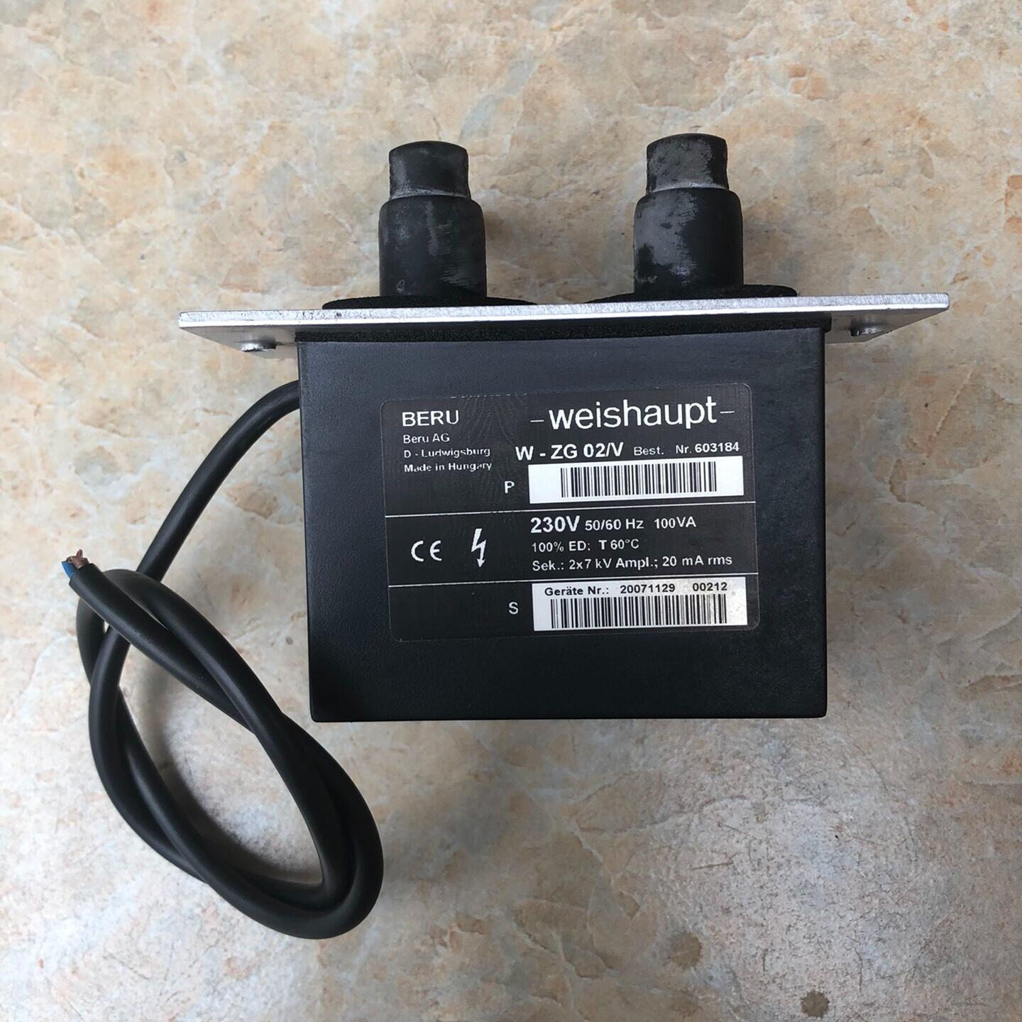 W-ZG 02/V BERU燃烧点火器 工业燃烧设备配件议价维修 - 实物图