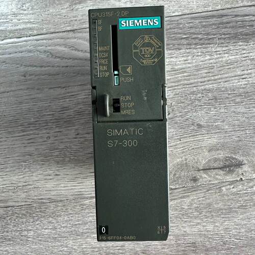 315-6FF04-0AB0 CPU315F-2DP S7-300安全型PLC主机议价维修
