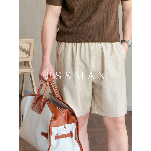 PSSMAX夏季新款宽松休闲短裤男款