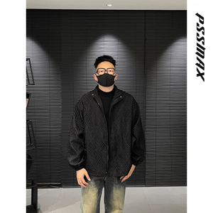 PSSMAX新款夏季宽松衬衫外套男款