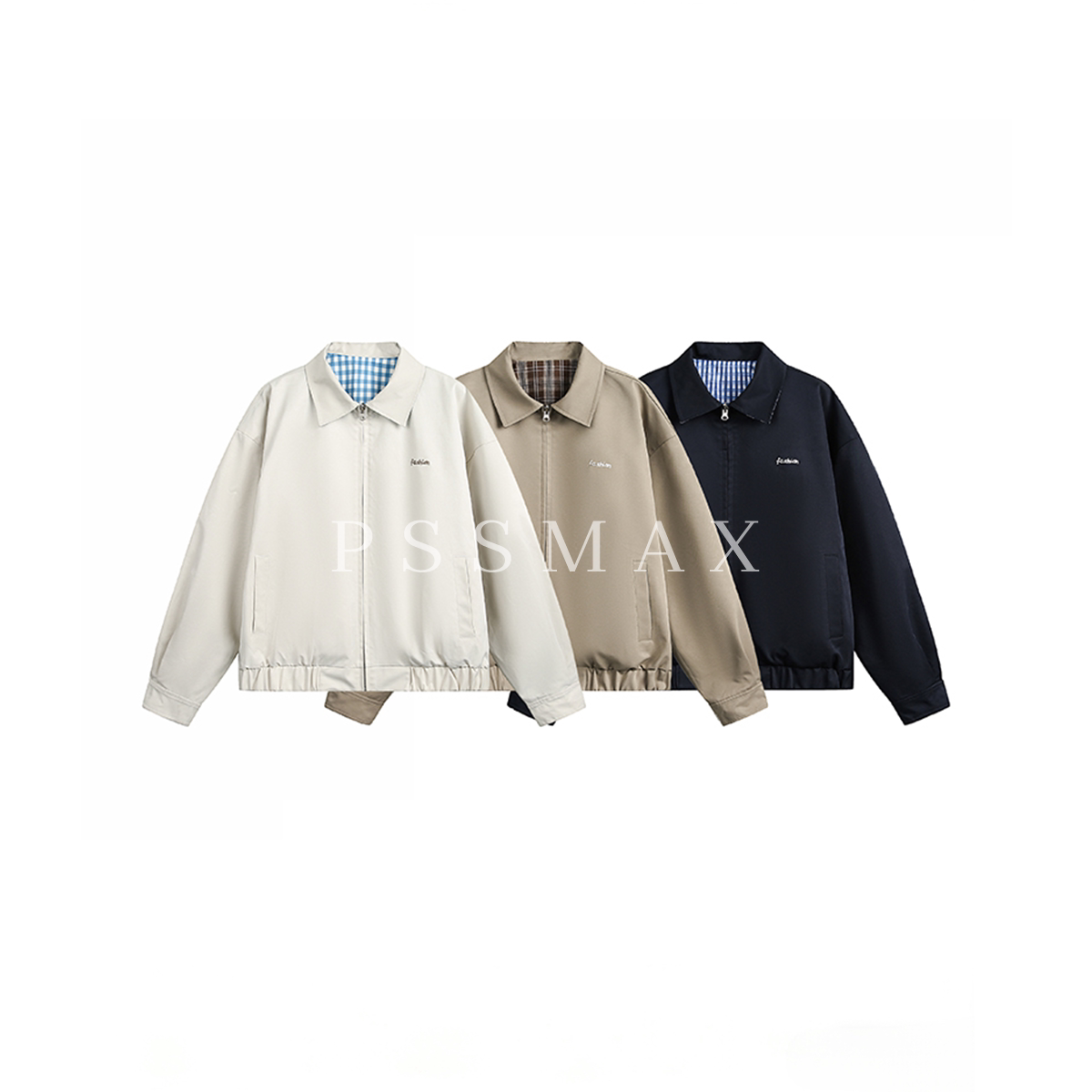 PSSMAX秋季新款两面穿外套夹克男
