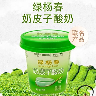 扬大新品【顺丰冷链】扬大酸奶绿杨春奶皮子120g可以嚼着吃的酸奶
