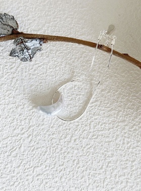 月亮珍珠天然珍珠925纯银手链