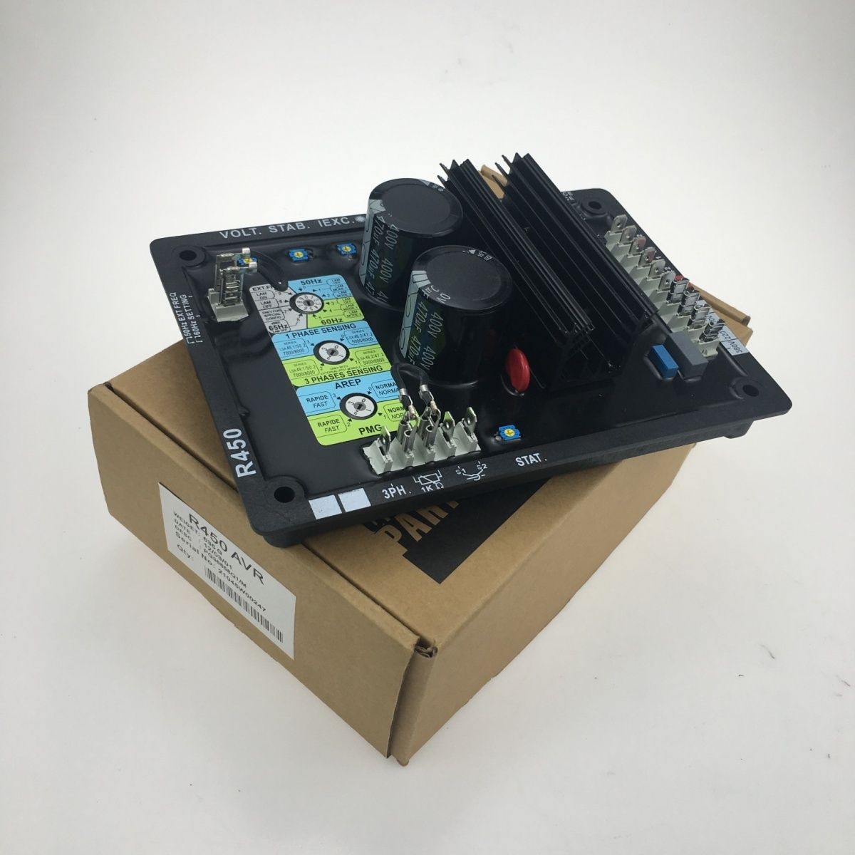 R450调压板原装利莱森玛发电机调节器R450T柴油机配件R450M稳压板