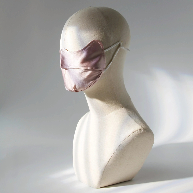 100%桑蚕丝脸罩防晒口罩真丝四季