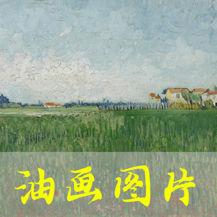 沃耶尔达根森公园 荷兰后印象派油画图片 阿涅尔 世界名画梵高