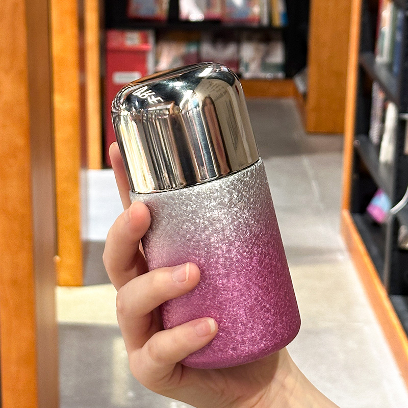 迷你口袋便携女士高档高颜值水杯双层茶杯小巧泡茶保温杯茶水分离