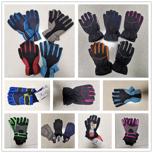 外贸亲子滑雪手套冬季滑雪手套