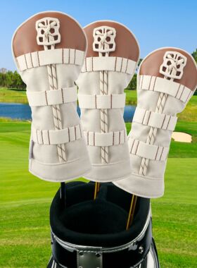 新款高尔夫球杆套帽套帆布杆头保护套Golf Headcover高尔夫木杆套