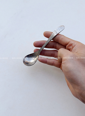 南瓜小厨房99%纯钛婴儿喂饭勺宝宝辅食勺小勺子水果刮泥勺咖啡勺