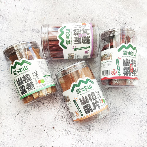 雾岭山山楂片条300g桑莓原味