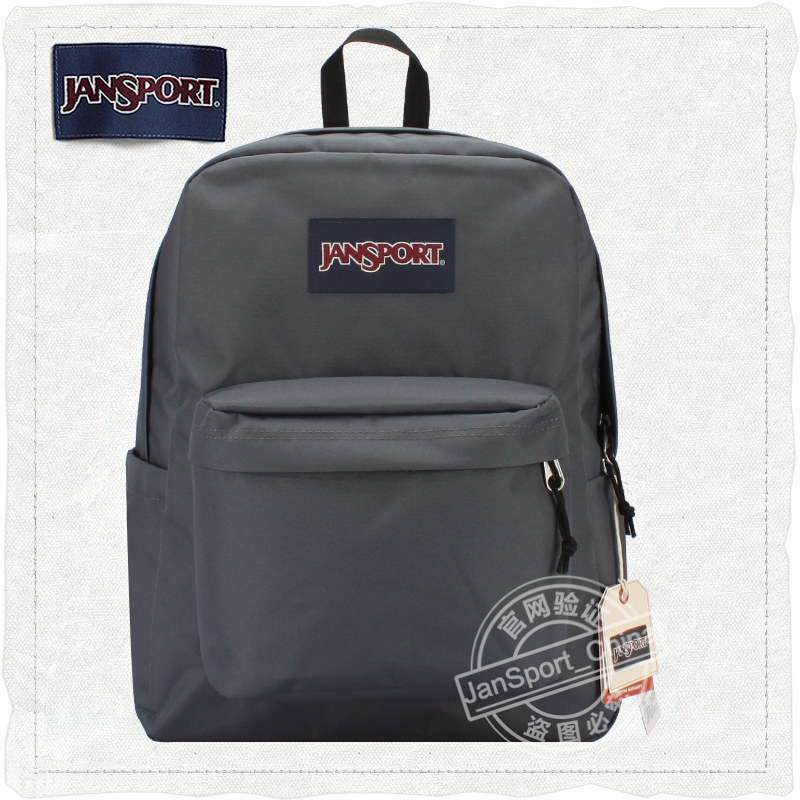 JanSport傑斯伯雙肩包官方新品學院風書包男女背包4QUT 5L8鐵灰色在類目 箱包皮具/熱銷女包/男包, 雙肩揹包中 - 來自Buy2taobao.com提供專業的淘寶代購服務