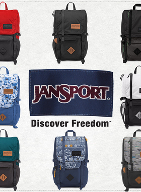 JanSport杰斯伯双肩包官方正品户外多功能背包学生书包T52S 47J4