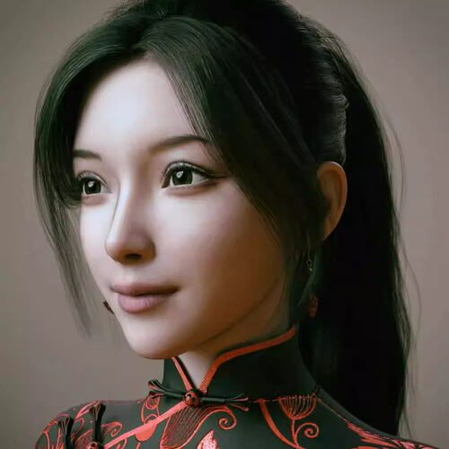 DAZ资源  GN Linlin HD for G9  亚洲气质美女体型 (仅体型)  IM