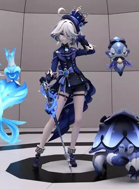 DAZ资源  Furina for G9 卡通游戏少女 含体型,发型,服装 [非IM]