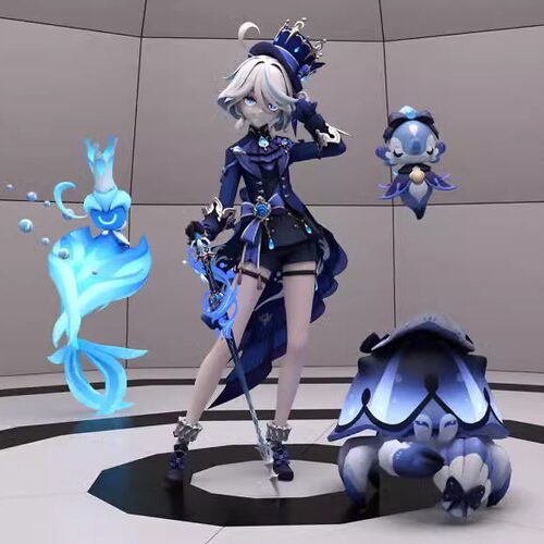 DAZ资源  Furina for G9 卡通游戏少女 含体型,发型,服装 [非IM]