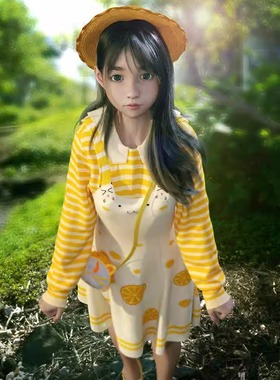 DAZ资源 dForce SY Cute Suspender Skirt G8F女孩套装(仅服装)IM