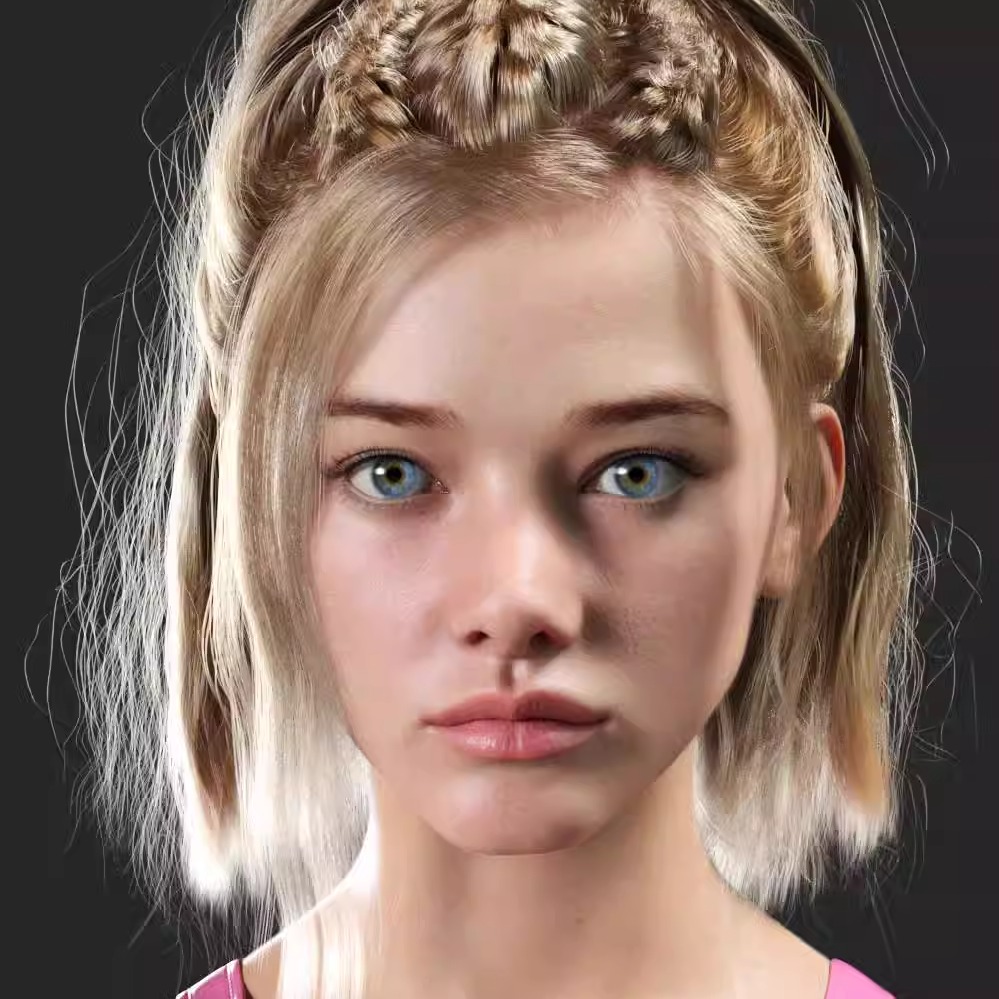 DAZ资源 MSO Tony HD for G9F 少女体型 (仅体型) IM