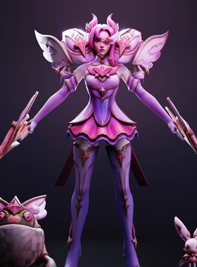 StarGuardian Kaisa For G8,8.1F卡通少女 含体型,发型,服装[非IM