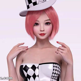 Genesis for Momoko 仅体型 非IM格式 9亚洲萝莉少女体型 DAZ资源