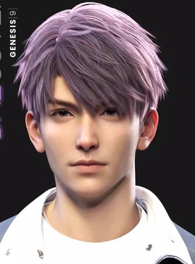 DAZ资源 The Pilot for G9 漫画少年 (仅体型)  非IM