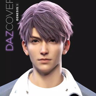 DAZ资源 The Pilot for G9 漫画少年 (仅体型)  非IM