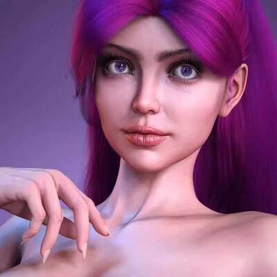 DAZ资源 HM Katya HD for Genesis 9 混血美女体型 (仅体型) [IM]