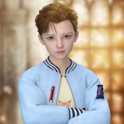 Takuma Hair for G9(仅发型)非IM需要资源: Takuma for Genesis 9