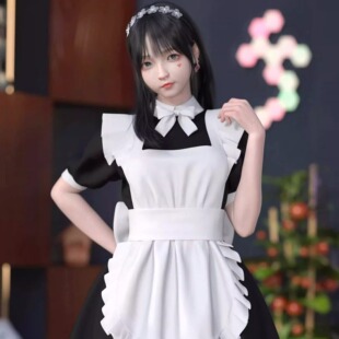 DAZ资源 dForce SU Maid Uniform G9,8.1,8  女仆装(仅服装) [IM]