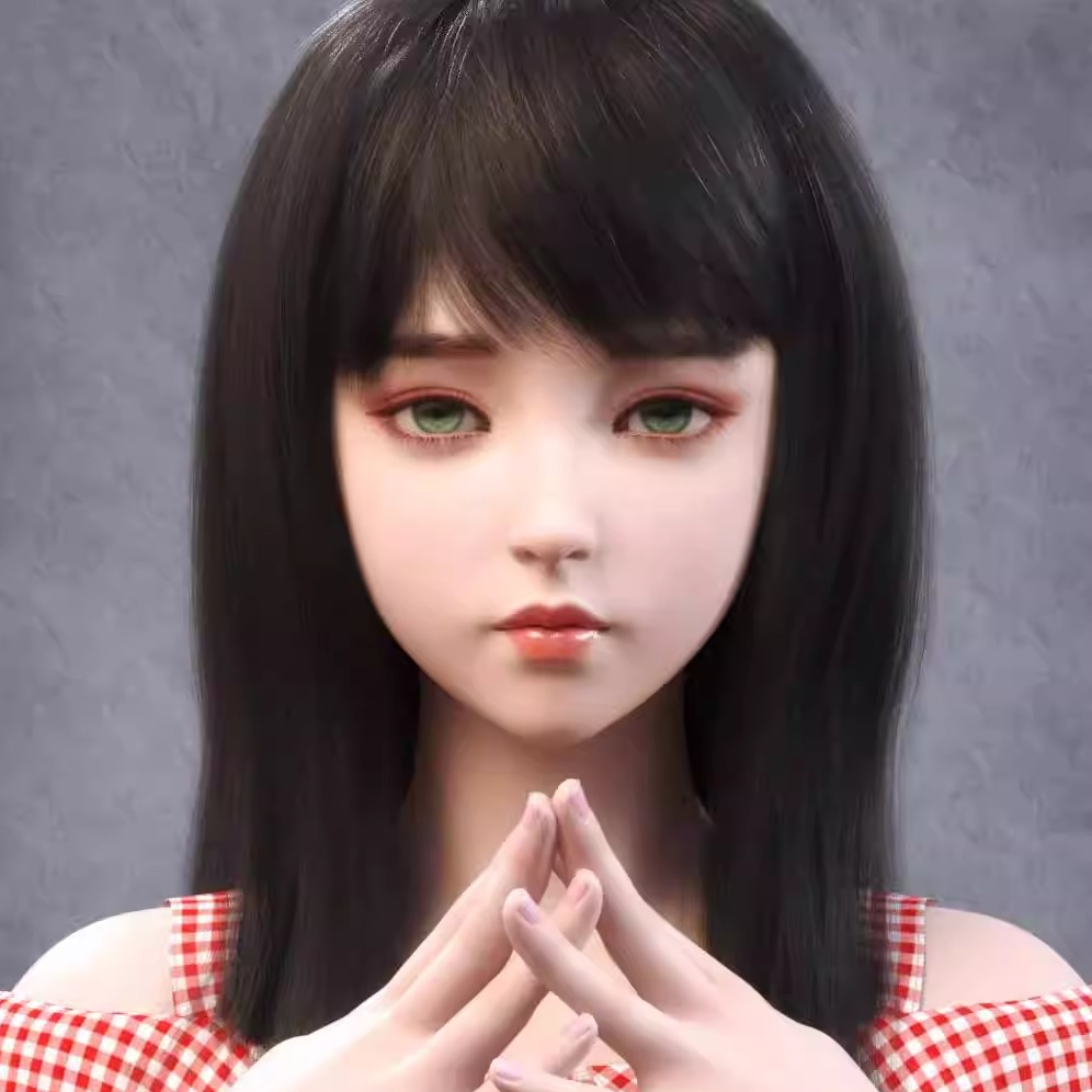 DAZ资源  Yun Lan for Genesis 8.1F 亚洲可爱美女(仅体型)[ IM ]